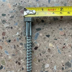 Coach Bolts, 70mm long 13mm Hex Head x 30 Bilts - Image 3