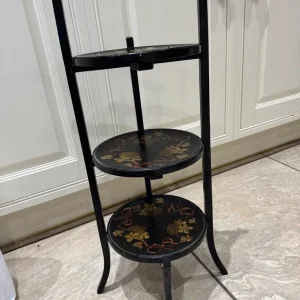 Antique Wooden Cake Stand