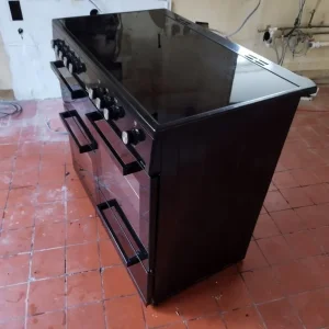 Beko KDVC100K 100cm Electric Range Cooker with Ceramic Hob - Black - A/A Rated - Image 2