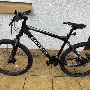 Carrera Vengeance Mens Mountain Bike - Black, 20 Inch Frame