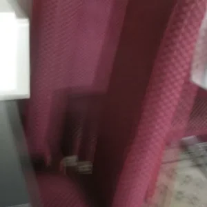 PURPLE HIGHBACK UPHOLSTERED CHAIRS. 5 AVAILABLE. £3 EACH - Image 2