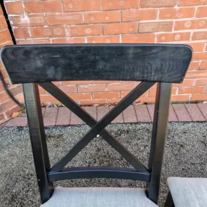 6 IKEA Ingolf Black Chairs Soft Padded Seats / Removable Seat Covers FREE DELIVERY 041 - Image 5