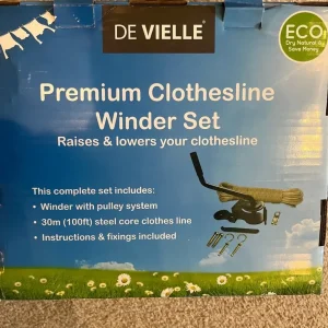 De Vielle premium clothesline winder set - Image 2