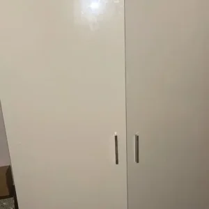 Cream double wardrobe