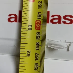 Brand new white UPVC window, 3 openers, 1625 x 1300mm, with all glass and beading - Image 3