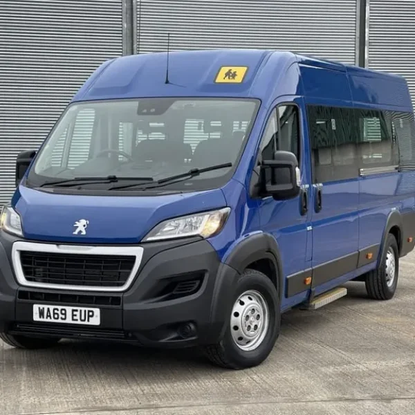 2019 Peugeot Boxer 440 L4H2 17 SEAT LITE NON-D1 MINIBUS with RAMP. Euro 6 Minibus Diesel Manual