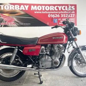 SUZUKI GS1000 DOHC CLASSIC IN RED 1979 TAX & MOT EXEMPT 1979 T REG
