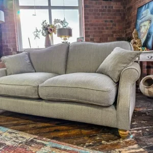 Dfs Herringbone 3 Seater Sofa- Fantastic Condition - Image 4