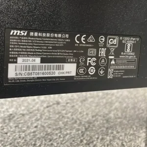 MSI Gaming 27” - Optix G271 - 144hz - Image 4