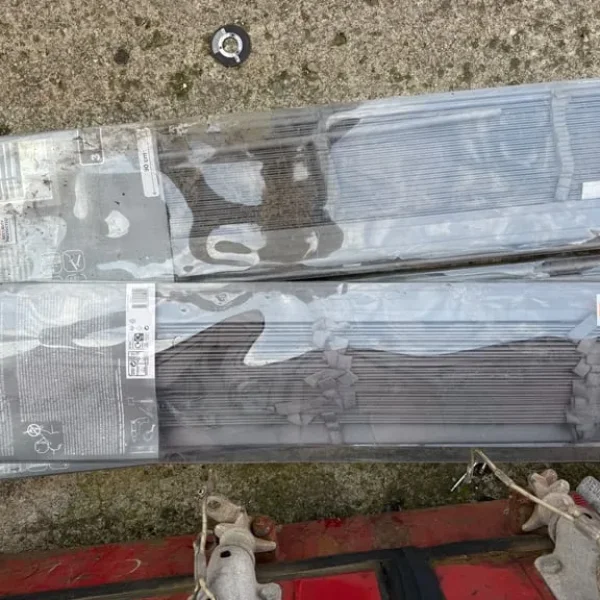 3 x PVC wood aspect Venetian blind