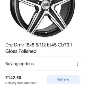 DCM 18INCH ALLOYS AND TYRES - Image 4