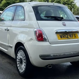 2012 Fiat 500 1.2 Lounge Euro 5 (s/s) 3dr HATCHBACK Petrol Manual - Image 2