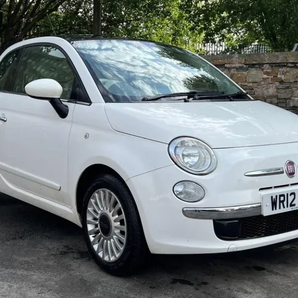 2012 Fiat 500 1.2 Lounge Euro 5 (s/s) 3dr HATCHBACK Petrol Manual