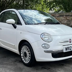 2012 Fiat 500 1.2 Lounge Euro 5 (s/s) 3dr HATCHBACK Petrol Manual