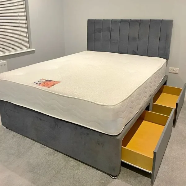 brand new divan king size bed with mattress in amazing price ~ order now ~asap delivery