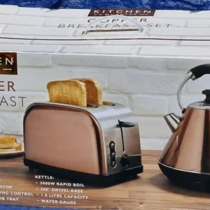 Kitchen Quarter Copper Breakfast Set