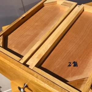 Solid Oak Chest of Drawers 8 - Image 7