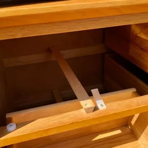 Solid Oak Chest of Drawers 8 - Image 8