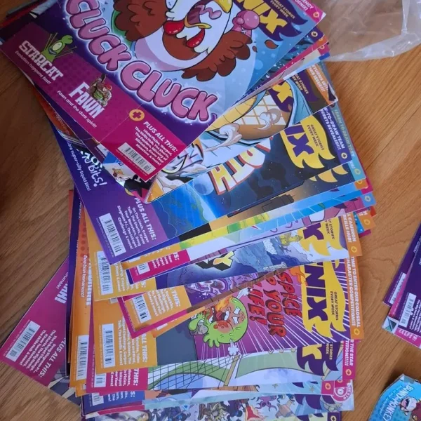 Phoenix comic bundle 49 magazines, very good condition – majority unread.