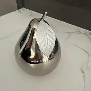 Sliver Ceramic Apple Decor