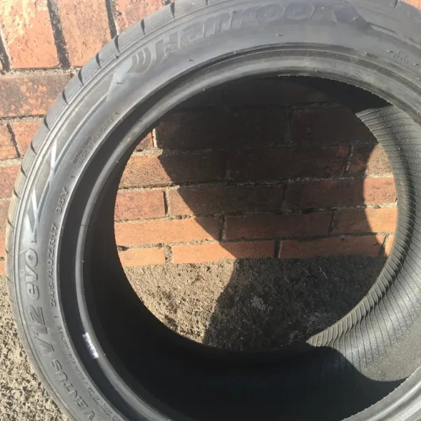 TWO NEW HANKOOK TYRES 245x40x17