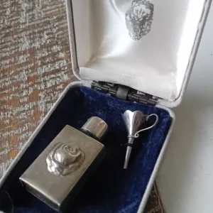 Silver Antique Perfume Bottle