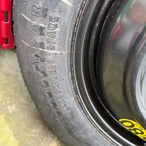 Jeep Patriot spare wheel and tyre