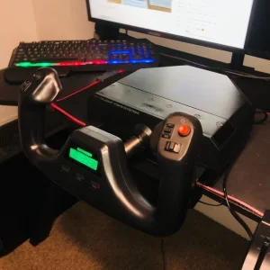 Saitek Yoke flight simulator fully working