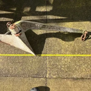 25 lb galvanised CQR anchor - Image 2