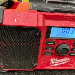 Milwaukee M18JSRDAB+ Corded/ Cordless Job Site DAB+ Radio - USED - BODY ONLY - Image 2