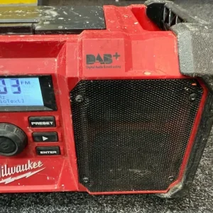 Milwaukee M18JSRDAB+ Corded/ Cordless Job Site DAB+ Radio - USED - BODY ONLY - Image 3