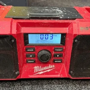Milwaukee M18JSRDAB+ Corded/ Cordless Job Site DAB+ Radio - USED - BODY ONLY