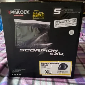 BNWT - SCORPION EXO carbon helmet Size XL