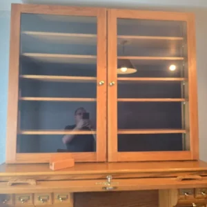 Oak display Cabinet