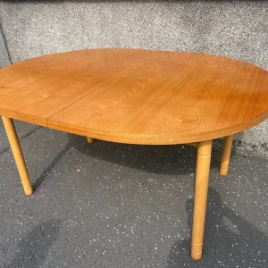 Mid century teak extending dining table - Image 3