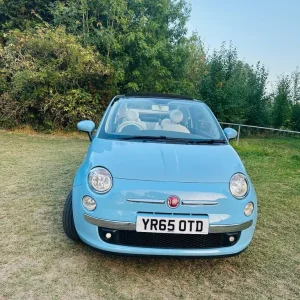 Fiat 500C Lounge Convertible £20 road tax full service history cheap insurance - Image 3