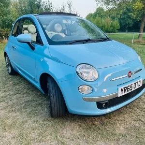 Fiat 500C Lounge Convertible £20 road tax full service history cheap insurance - Image 5