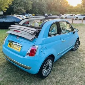 Fiat 500C Lounge Convertible £20 road tax full service history cheap insurance