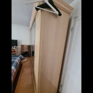 6 door beige wardrobe - Image 2