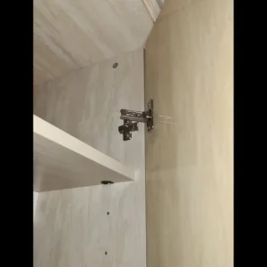 6 door beige wardrobe - Image 4