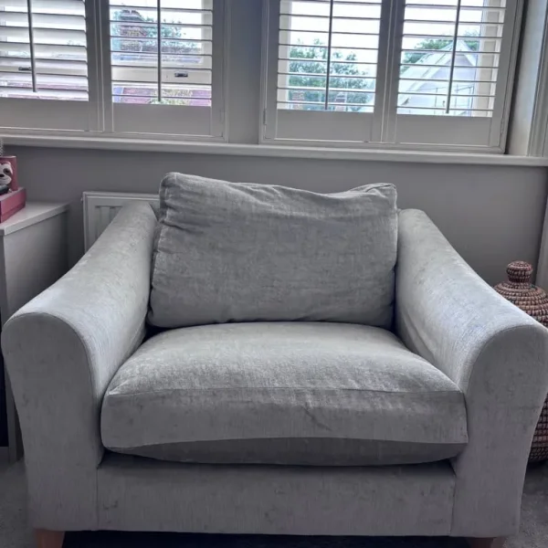 Grey Laura Ashley Loveseat