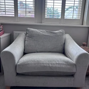 Grey Laura Ashley Loveseat