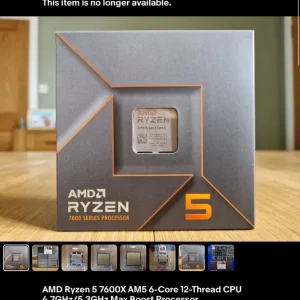 Ryzen 5 7600x