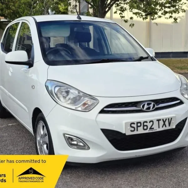 2012 Hyundai i10 1.2 Active 5dr HATCHBACK PETROL Manual