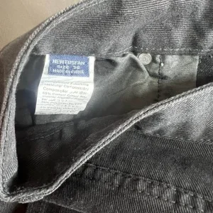 Black Straight-Leg Jeans UK Waist 36 – Discounted Price For Today! 🚀 - Image 3