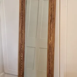Gold framed floor length mirror - Image 2