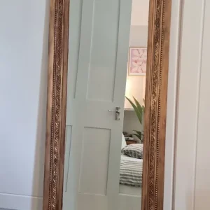 Gold framed floor length mirror - Image 3