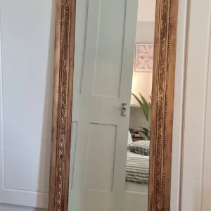 Gold framed floor length mirror - Image 4