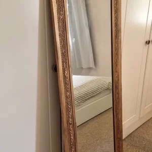 Gold framed floor length mirror - Image 5