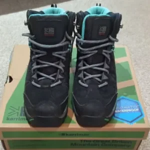 Karrmiror leather waterproof walking boots - size 3 - Image 3